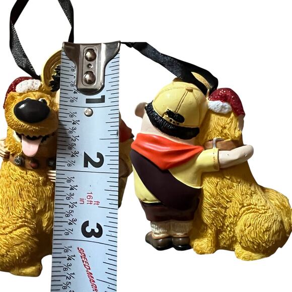 Disney Store Disney Pixar Up Dug and Russell Santa Hat Ornament As-is - Picture 4 of 5